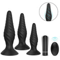 Medical Grade Silicone Anal Plug With Magnetic Charging And Multiple Sizes