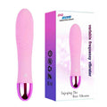 Rechargeable Silicone Vibrator with Multiple Speeds - Pink