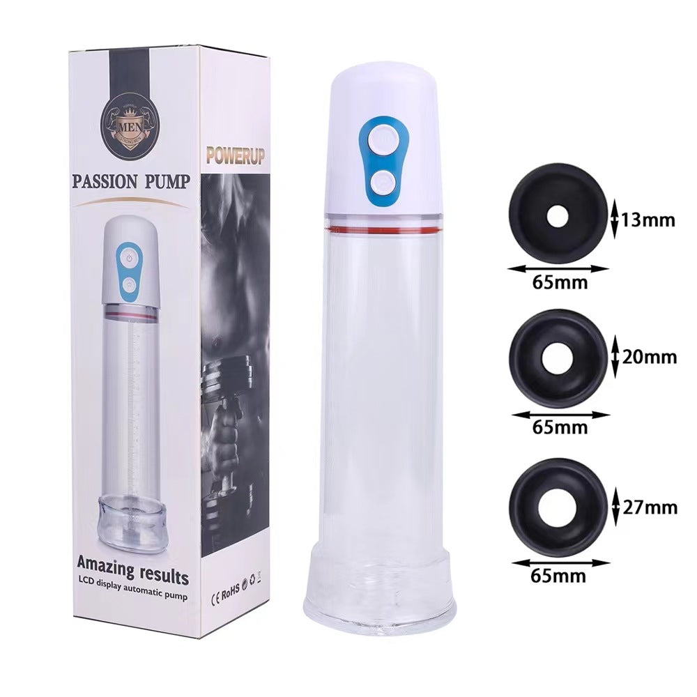 Electric Penis Training Stimulator With Silicone Accessories Included
