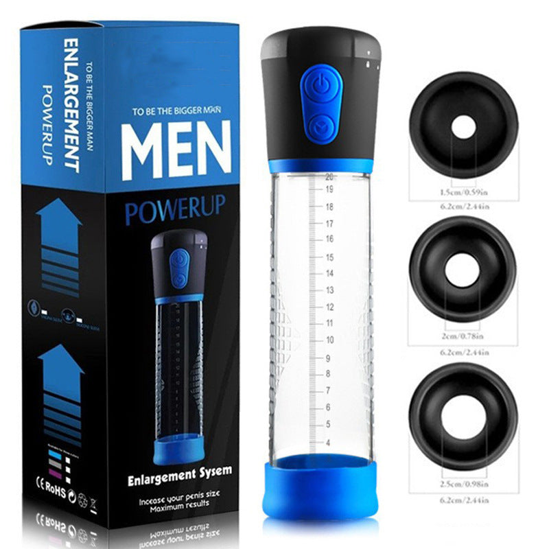 Electric Penis Training Stimulator With Silicone Accessories Included