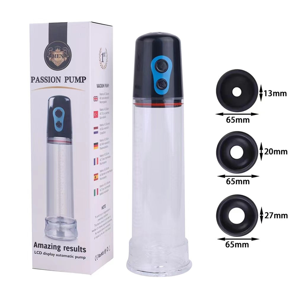 Electric Penis Training Stimulator With Silicone Accessories Included