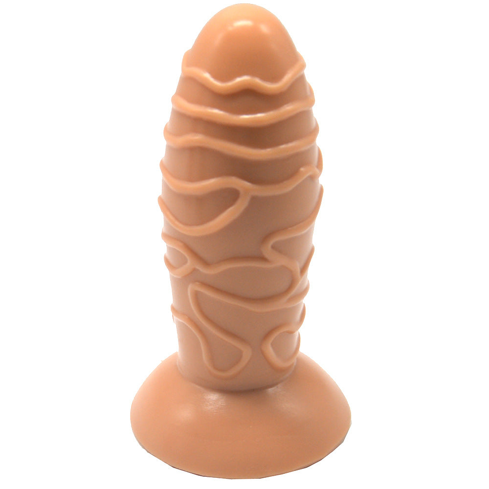 Silicone Penis Masturbator Realistic Bowling Ball Design Anal Expansion Tool