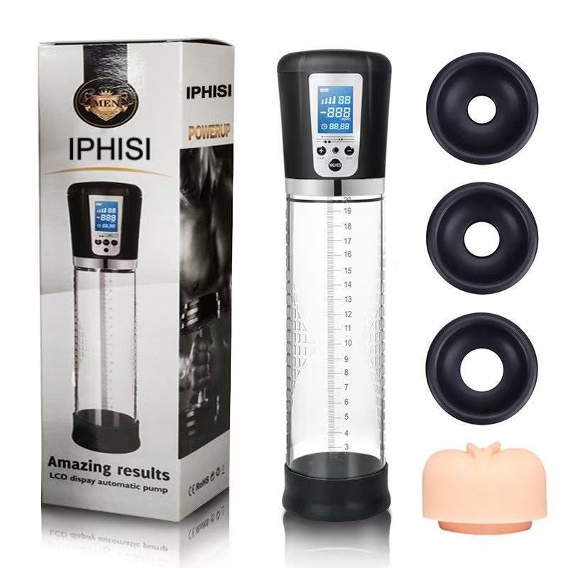 Electric Penis Training Stimulator With Silicone Accessories Included