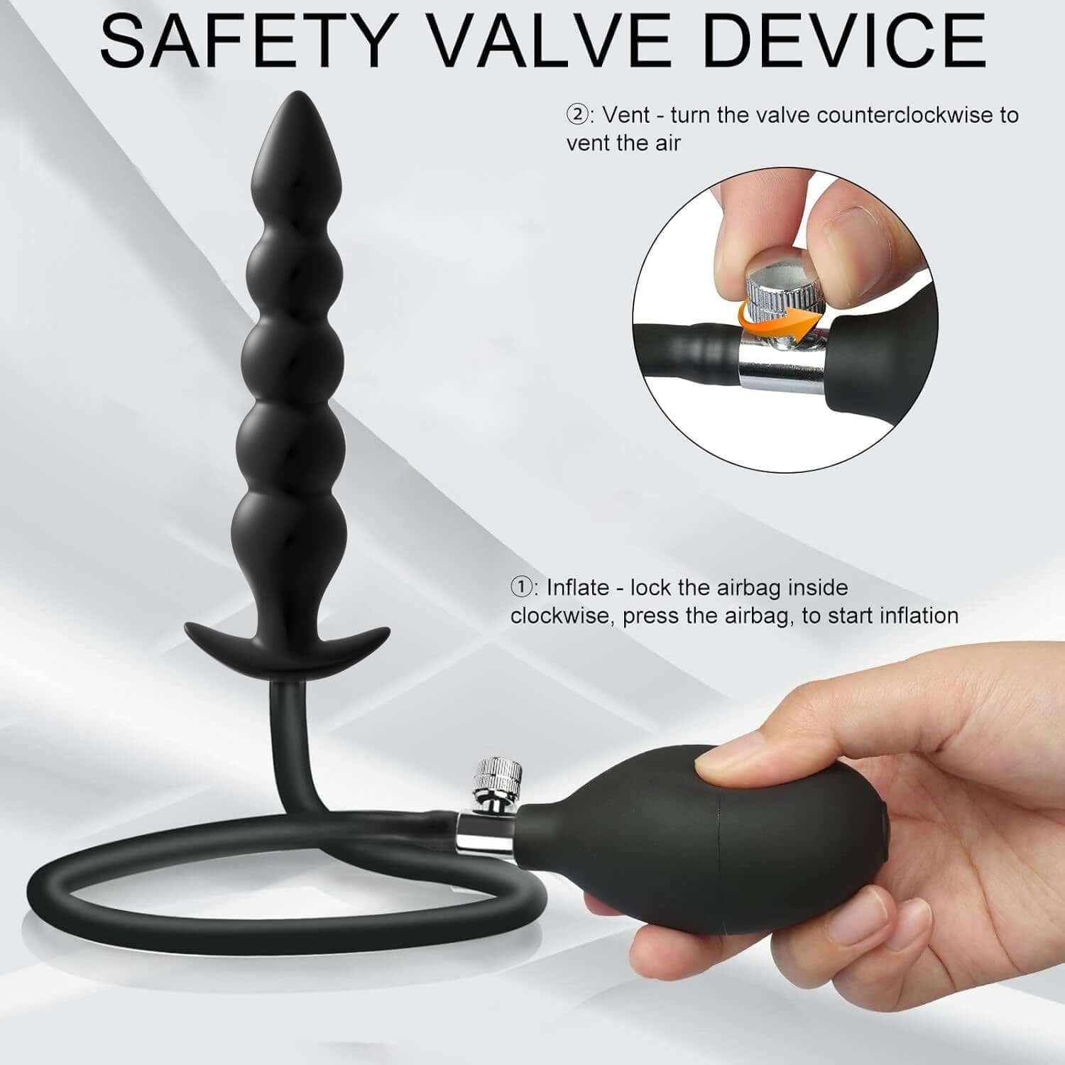 Inflatable Anal Plug