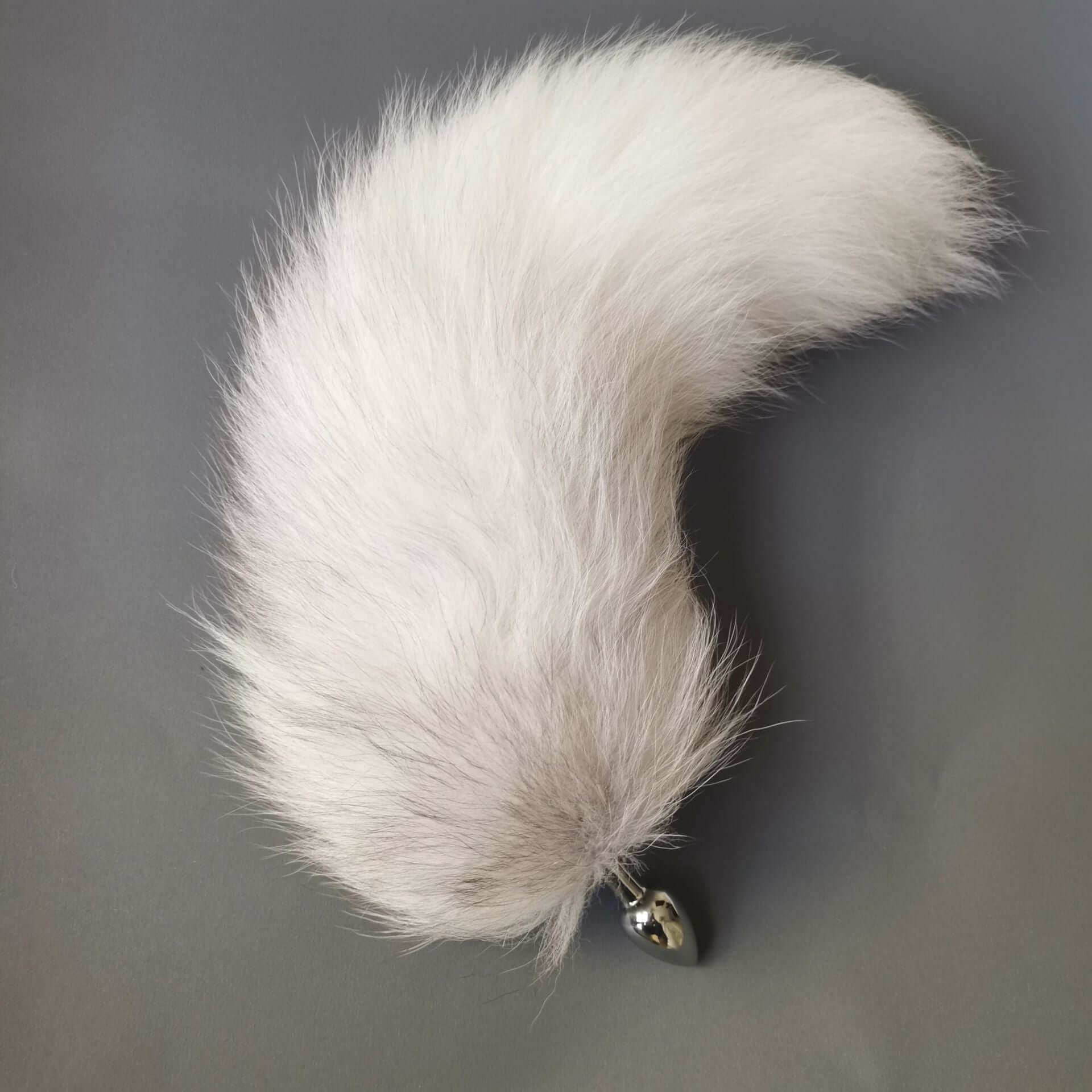 Premium Decorative Real Fur Tail for Cosplay & Costumes