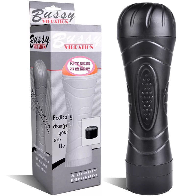 Electric Masturbator With Oral And Vaginal Simulation And Cordless Vibration