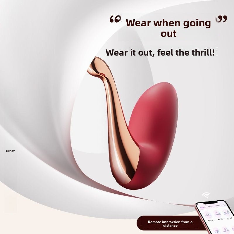 App Remote Control Dual Head Silicone Vibrator