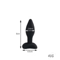 Silicone Tapered Anal Plug Set Small Medium Large Three Piece