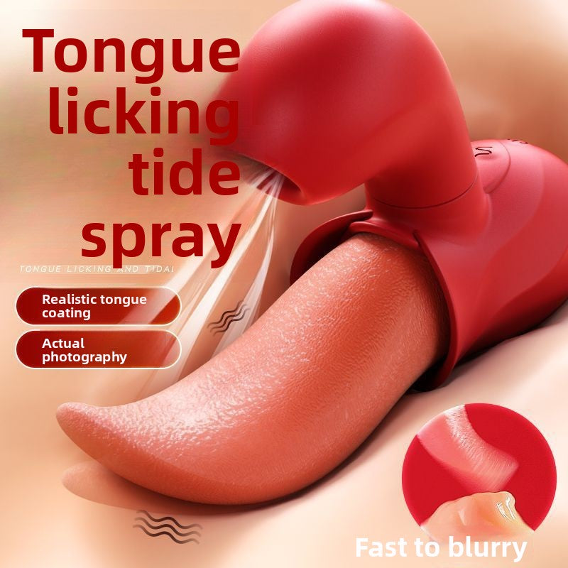 Real Tongue Orgasm Vibrator