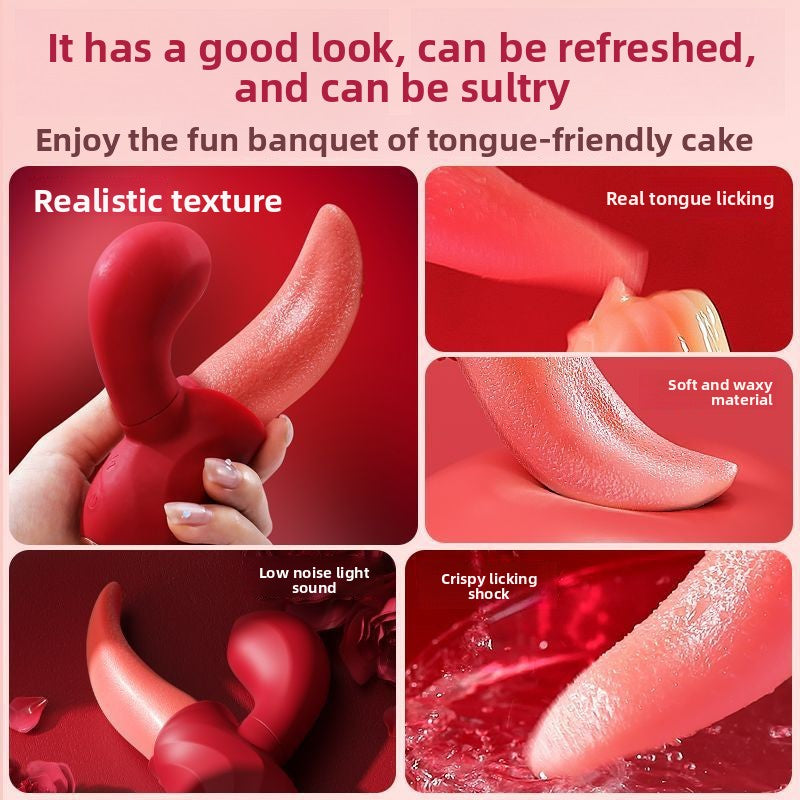 Real Tongue Orgasm Vibrator